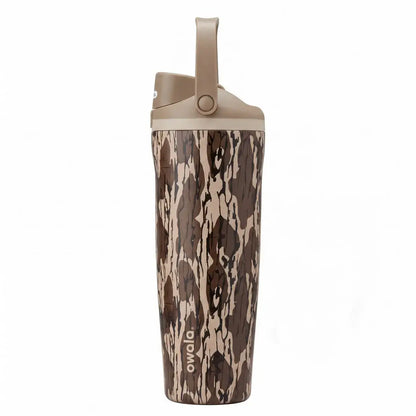 Owala Camo 30oz Freesip Insulated Stainless Steel Bottle for Outdoor Activities and Travel