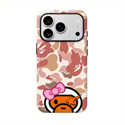 Bape NEW COLOR Protective Y2K Streetwear Phone Protective Cover for Iphone 12 13 14 15 16 17 Pro Max