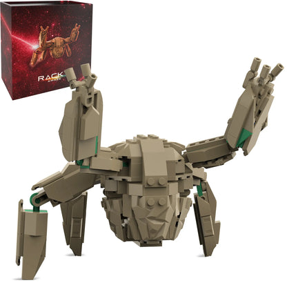 AMAZE Rocky Alien Collectible Building Set - Unisex Sci-Fi Figurine with Durable Plastic Components
